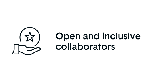 Open and inclusive collaborators