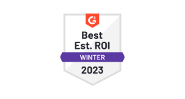G2 Winter 2023 Best Est. ROI