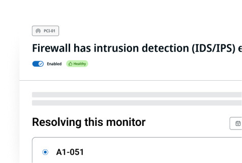 Firewall intrusion detection being implemented in Thoropass
